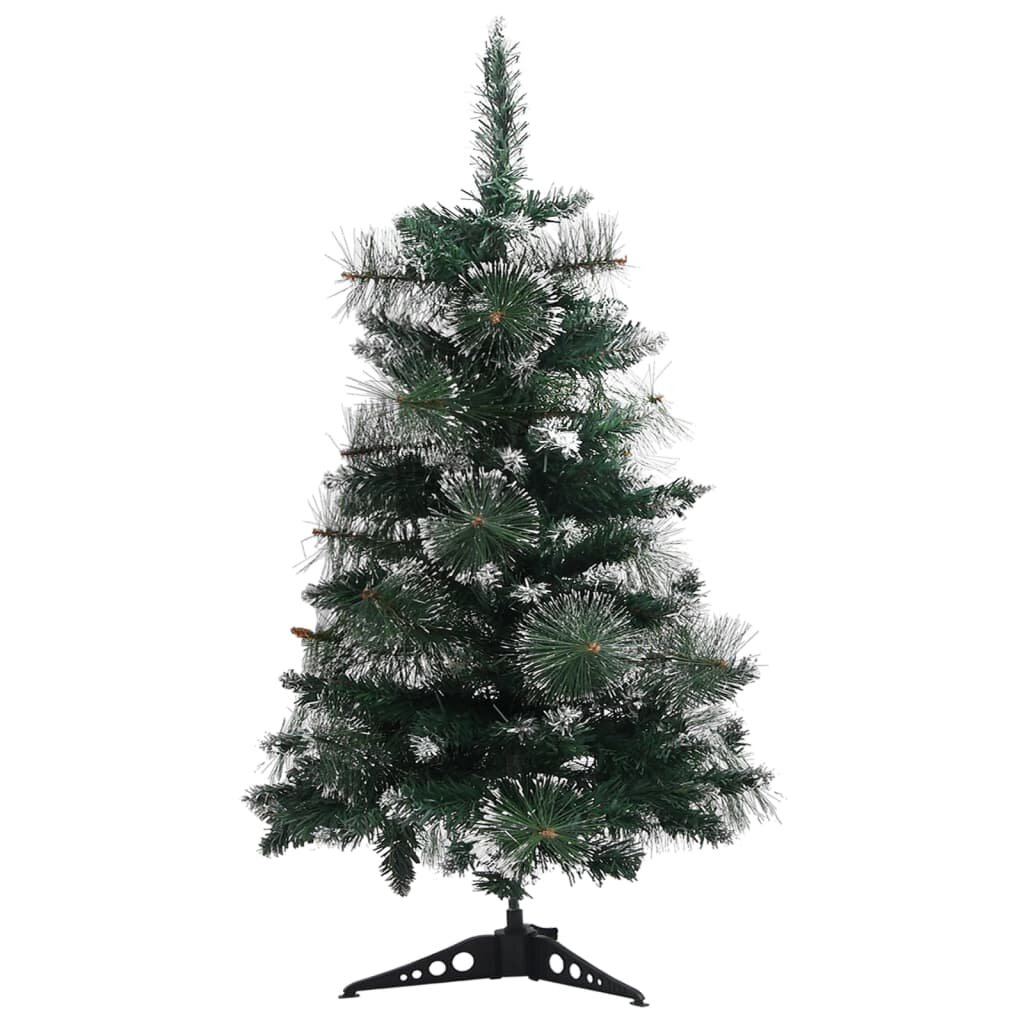 Künstlicher Weihnachtsbaum 60 cm Grün/Weiß