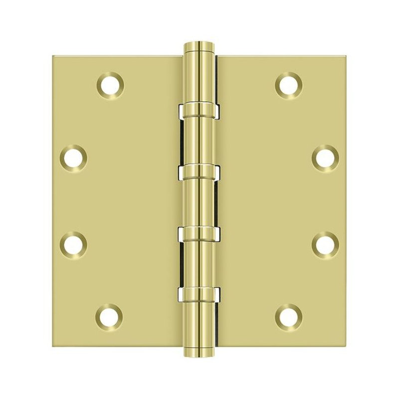 102'' x 102'' Butt Bearing Hinge, Gold