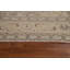 Tapis beige en laine noué à la main de conception unique 6 pi 2 po x 9 pi 6 po années 1960 Caelan