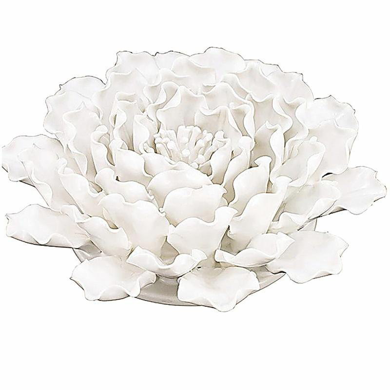 Décoration murale fleur faite à la main D9,3x3 "