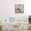 Cadre flottant ivoire Magnolias, design par Nan-683409114-683409108