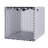 Balconera 330 Gallons Water Resistant Resin Lockable Deck Box-100547071