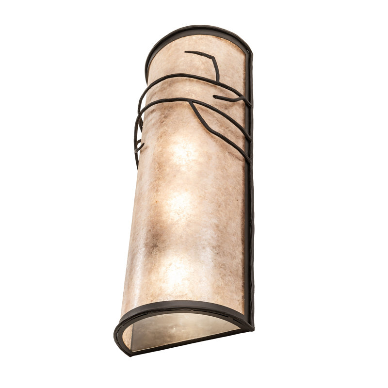 2 - Light Flush Mounted Sconce