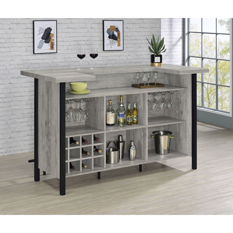 Ensemble de bar autoportant Men Menier Driftwood