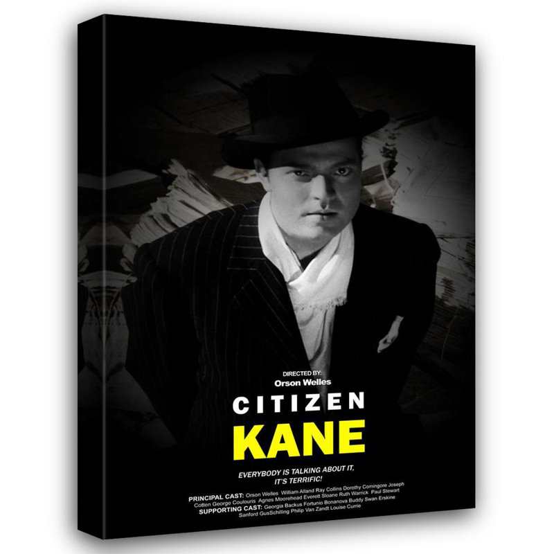 Citizen Kane, 48" H x 34" W