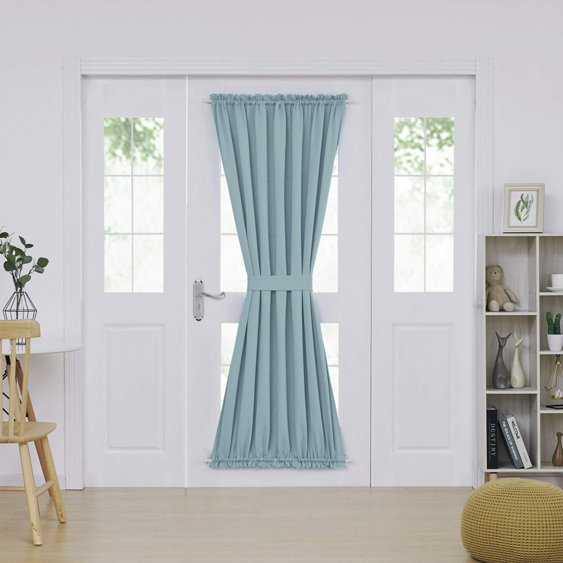 Penryn Room Darkening Curtain Single Panel, 54" W x 72" L, Dark Gray