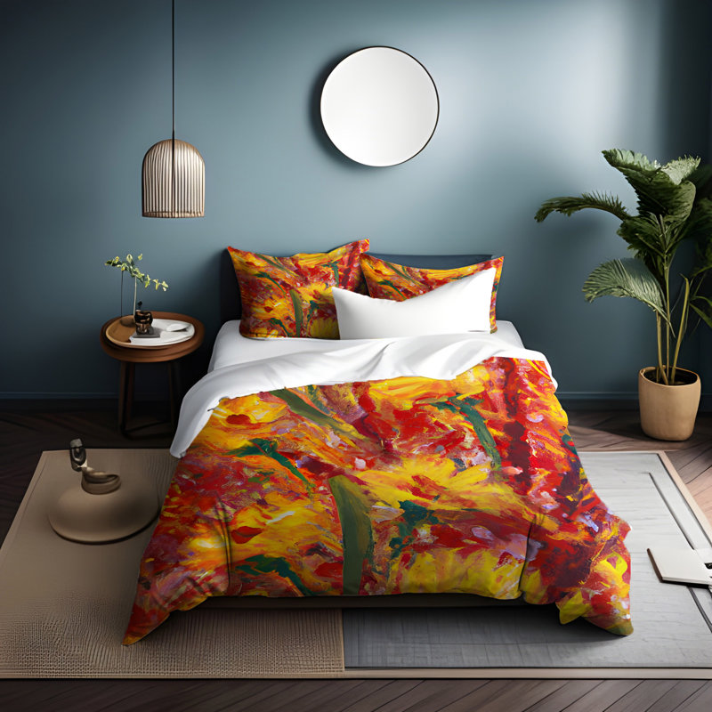 Literie , Housse de couette pour très grand lit et 2 très