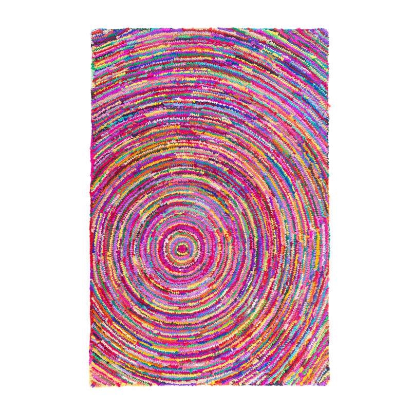 Abstract Hand Woven Area Rug, Rectangle 140 x 200cm