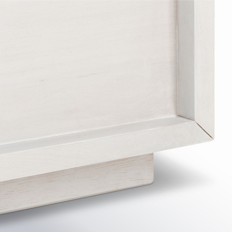 Commode 6 tiroirs Hudson , Blanc délavé