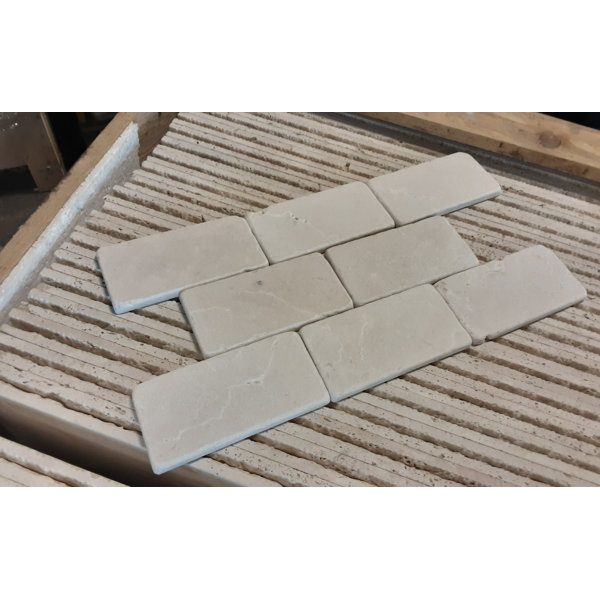 3" x 6" Marble Marble Look Wall & Floor Tile