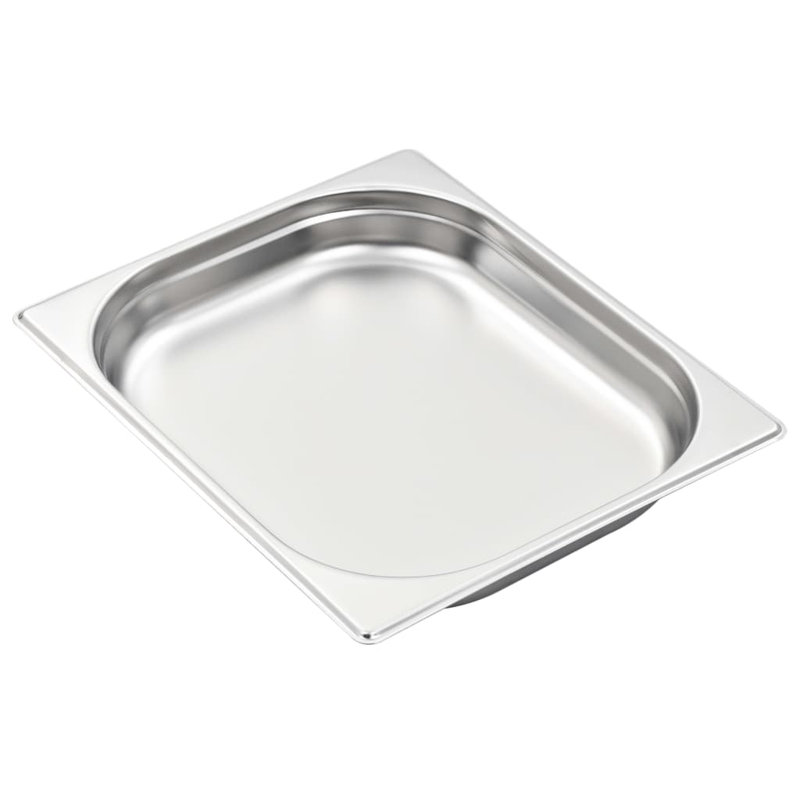 Stainless Steel Pan, 4cm H x 32.5cm W x 26.5cm D