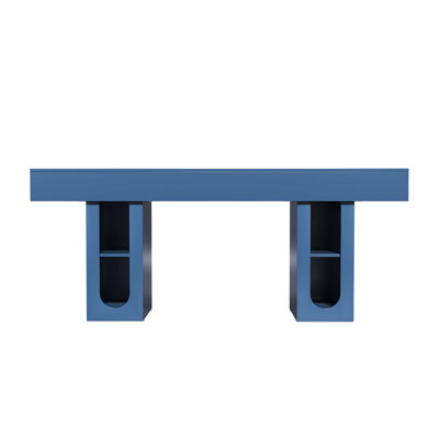 Heavy Duty Console Table with Built-In Power Outlet