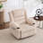 Wide Upholstered Swivel Rocker Recliner Chair-115161907