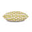 Hobie Embroidered Feather Reversible Throw Pillow