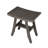 Satori 18 in. W x 12 in. D Teak Shower Bench in Coquina Grey-39515269