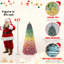 Arbre de Noël en PVC floqué Rainbow-978878694
