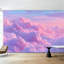 Papier peint adhésif pelez et collez nuage pastel de couleur art mural auto-adhésif et amovible-1715622680