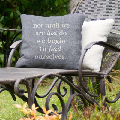 Find Yourself Indoor/Outdoor Throw Pillow