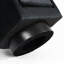 Velvet Upholstered Swivel Barrel Chair-2040480585