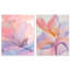 Watercolor Petals Set Abstract Canvas Print by Oliver Gal, Black Frame, 16 x 20-1074598996-1074599084