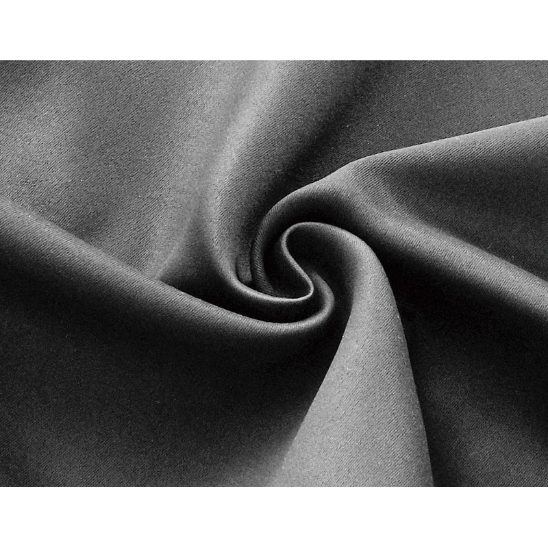 Emillie Microfiber Blackout Single Curtain Panel Single Panel, Gray, 60" W x 96" L