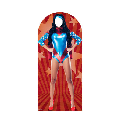 70'' Superheroes & Villains Cardboard Standup