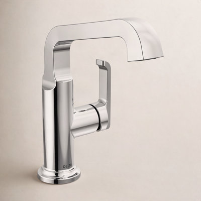 Tetra Single-Hole Bathroom Faucet with Drain