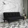 Serta Leonard 66.1" Tufted Convertible Futon Sofa