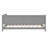 Twin Size Wood Daybed/Sofa Bed, Gray-2054743355-2054743353