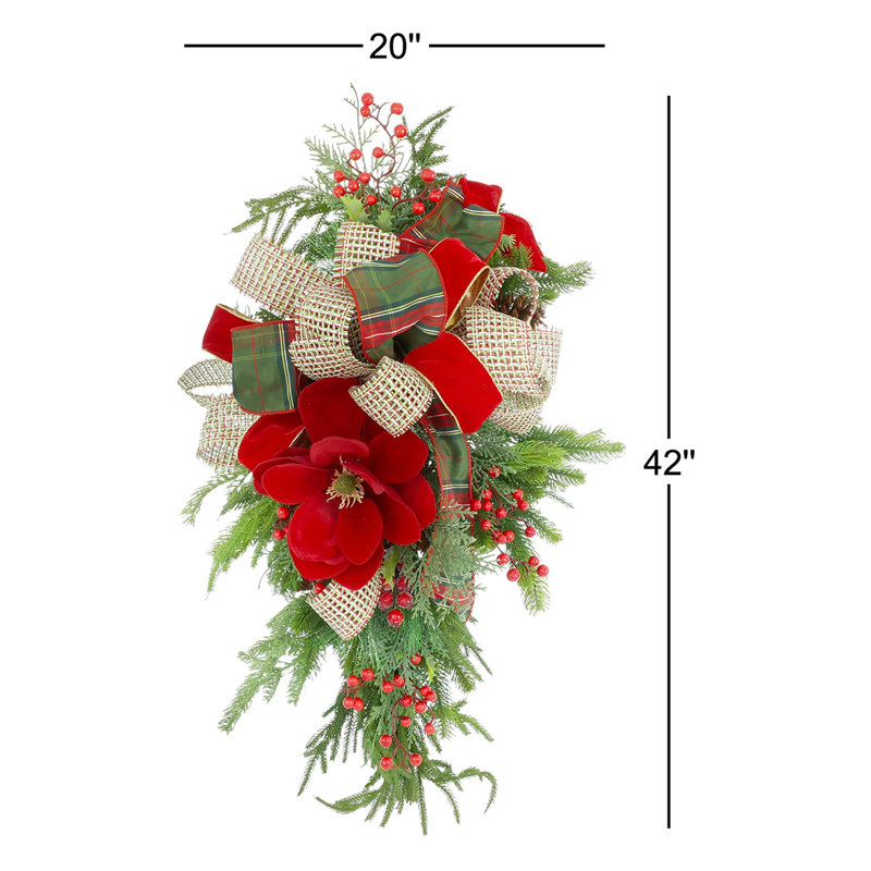 Ornement de Noël 20 "Lingel Magnolia