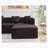 Modern Minimalist 140" L-Shape Couch ,No Assembly Required,Boucle,Modular Sofa-1091995241