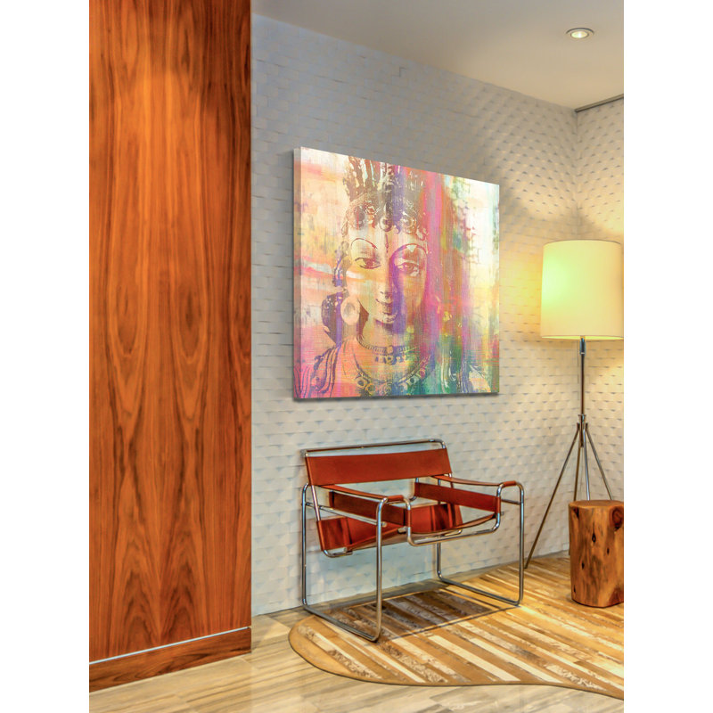 Parvez Taj - Wrapped Canvas Print, 45cm H x 45cm W