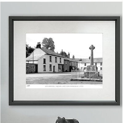 Millbrook, Square And War Memorial C1955 - Single Picture Frame Print