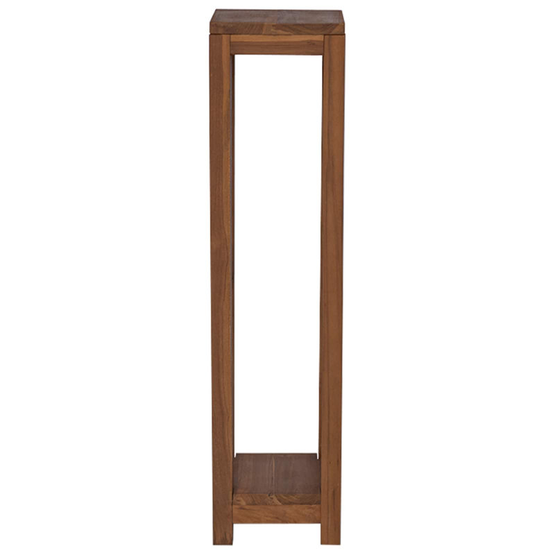 Solid Wood 2 Tier Plant Stand, 100cm H x 25cm L x 25cm D