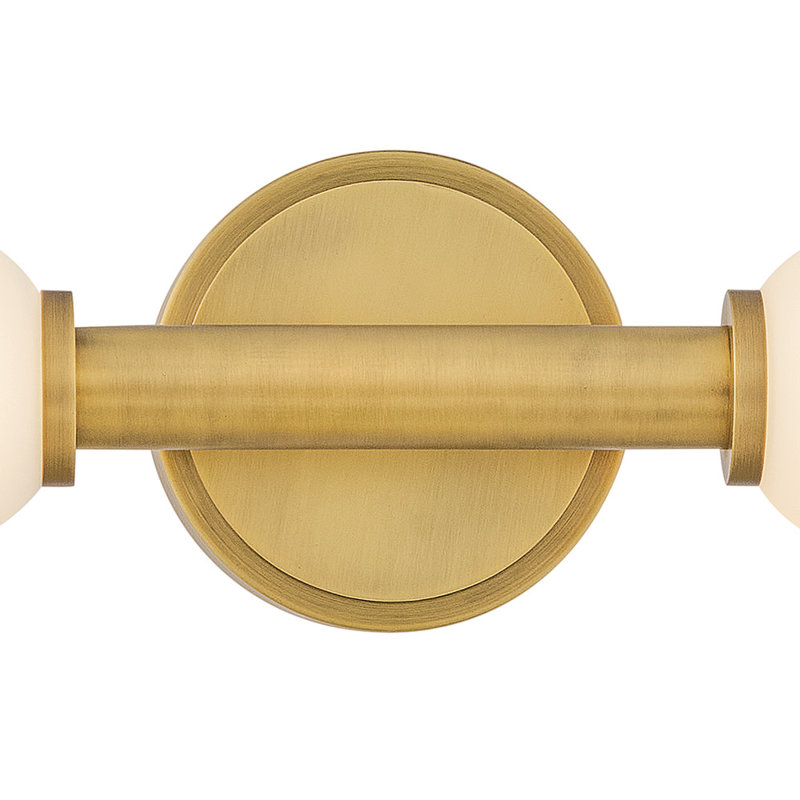 Trigo 1 - Light LED Bath Bar by Lisa McDennon, Lacquered Brass