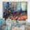 Mystic Autumn Forest - reproduction de cadre flottant sur toile