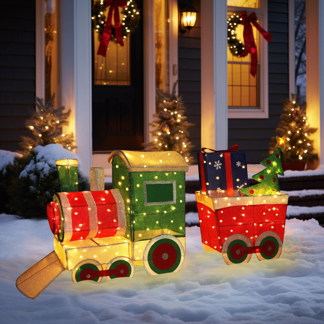 Gutierrez Train Set Outdoor Christmas Decoration The Holiday Aisle®