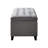 Tufted Top Soft Close Storage Bench