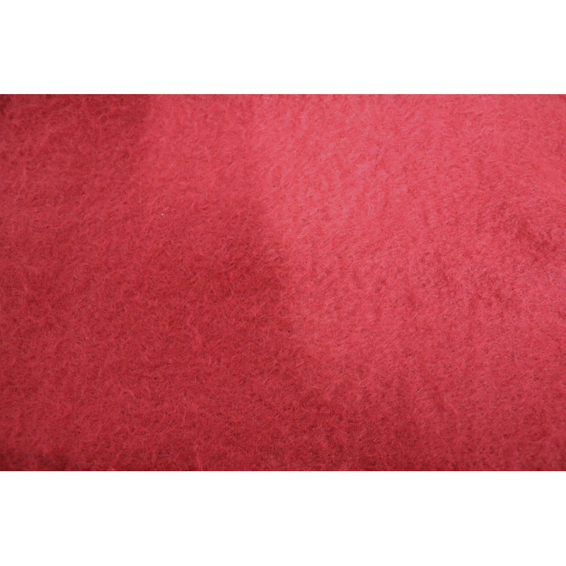 Jeté 100% laine Hidalgo, Rouge, 2.8