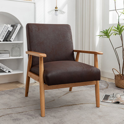 Chaise de salon classique de style Mid-Century moderne