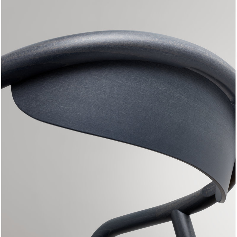 Dibs 18'' H Beech Armchair, Midnight