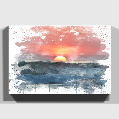 Costa Rica Sunset Seascape - Wall Art