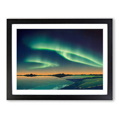 Unbelievable Northern Lights - Framed Print