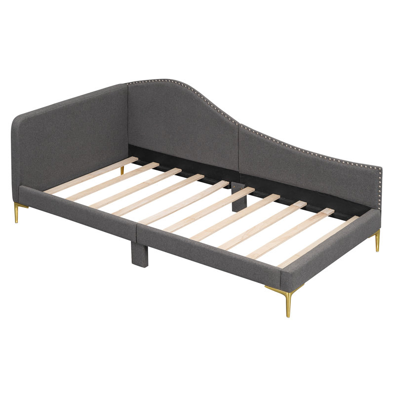 Davona Corner Daybed, Twin, Gray
