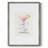 Cosmo Bow Framed Print - Solid Wood