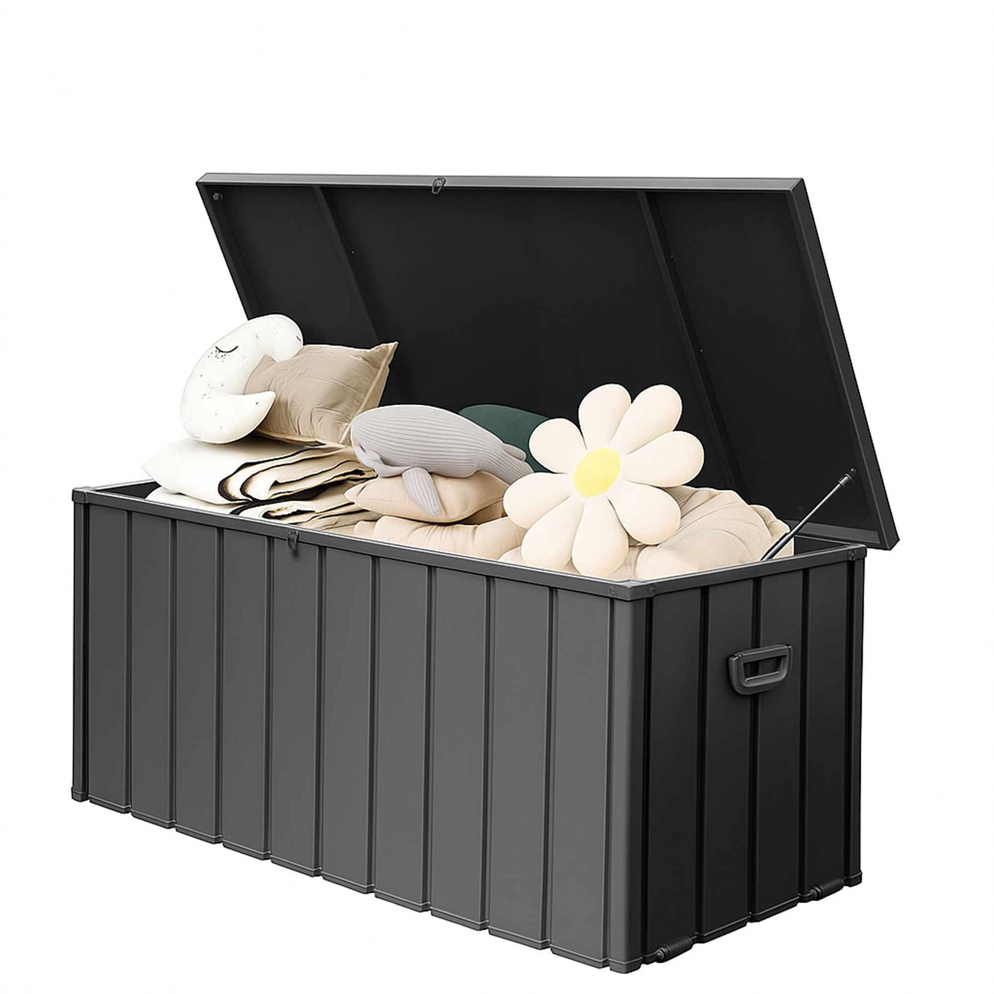 Wayfair Shipping Boxes RED GINGER 88 INC 190 Gallon Metal Deck Box | Wayfair