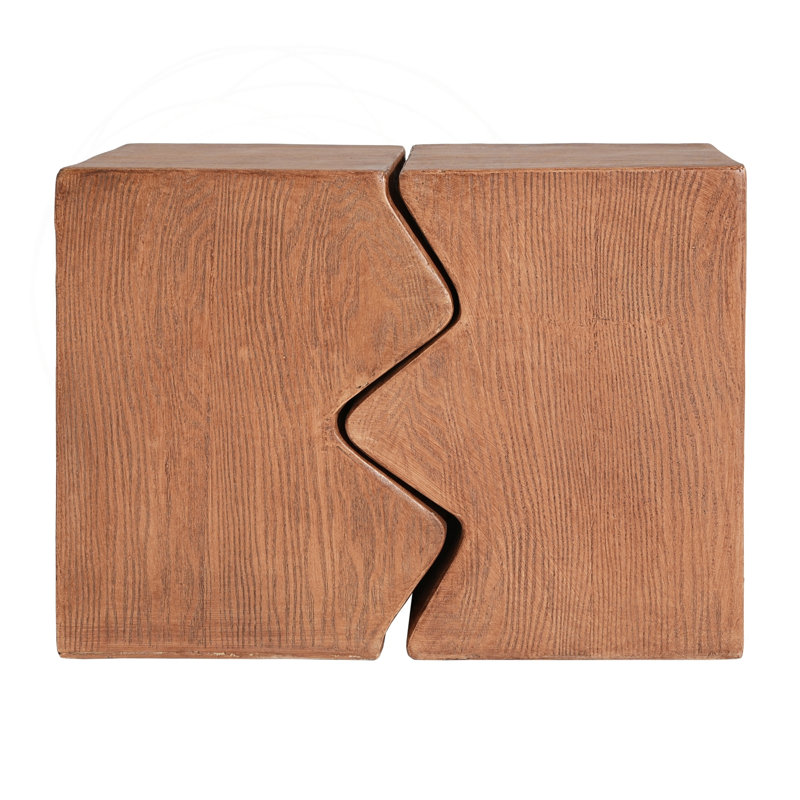 Set of 2 Rectangular MGO Nesting Side Tables