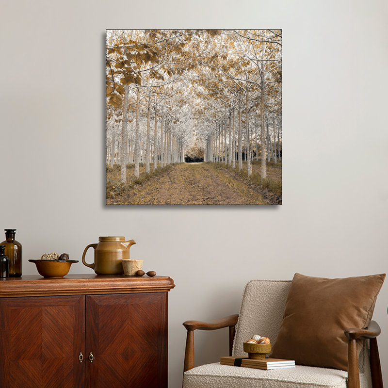 Steelpix Metal Canvas -  White Gold By Assaf Frank Wall Art Print