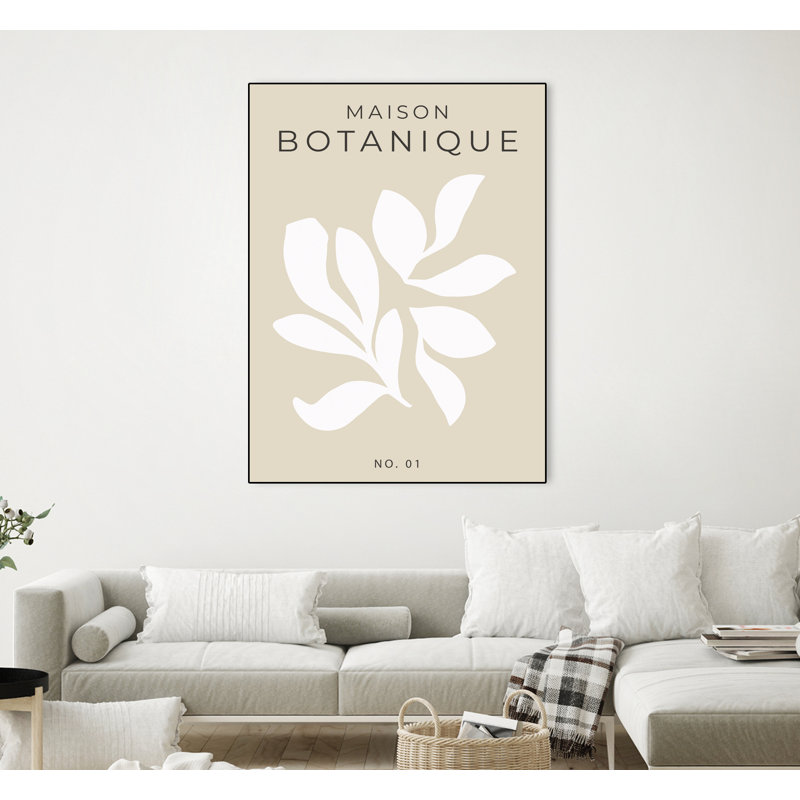 Maison Botanique No.1, toile encadrée, H 24 po x l 18 po