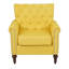 Fauteuil d'appoint capitonné de 29,9 po Abcde-65361620